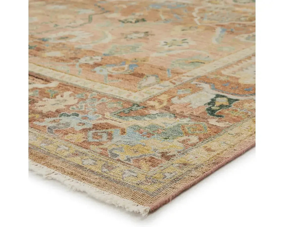 Someplace In Time SPT04 Terracotta/Ivory Rug