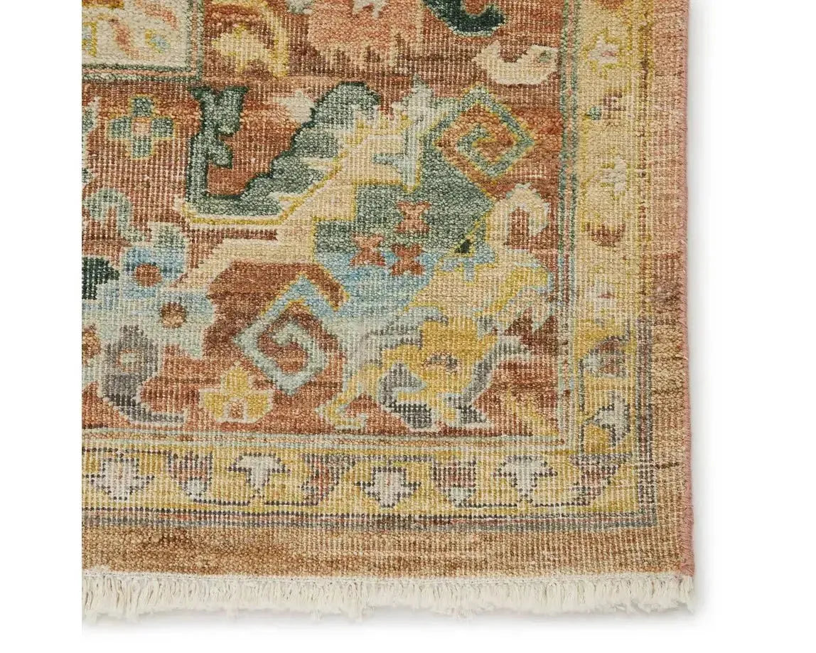 Someplace In Time SPT04 Terracotta/Ivory Rug