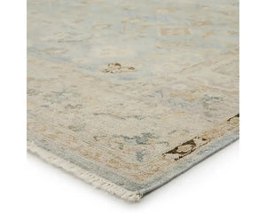 Someplace In Time SPT05 Tan/Light Blue Rug