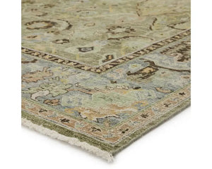 Someplace In Time SPT12 Green/Deep Brown Rug