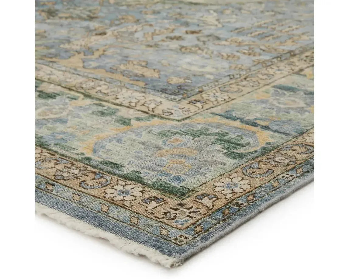Someplace In Time SPT13 Blue/Green Rug