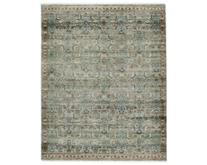 Someplace In Time SPT14 Blue/Golden Tan Rug