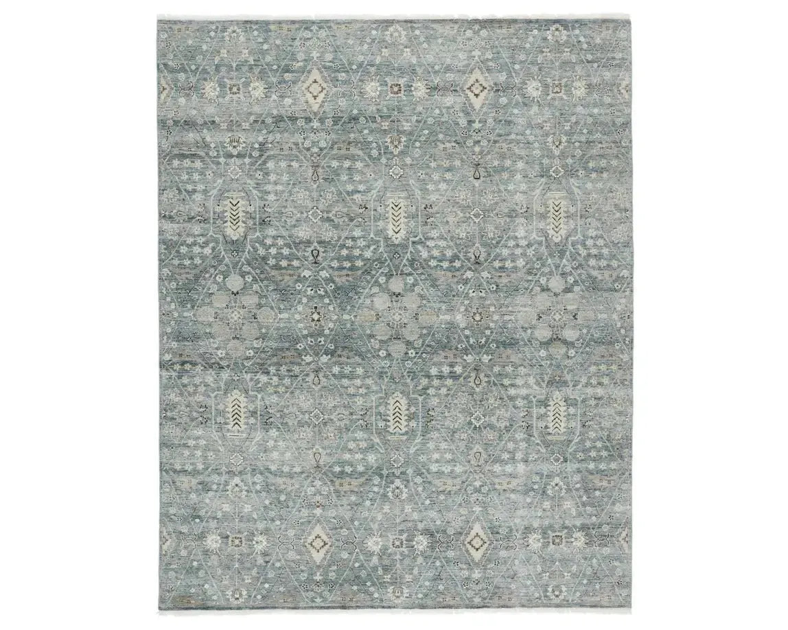 Someplace In Time SPT15 Blue/Light Grey Rug