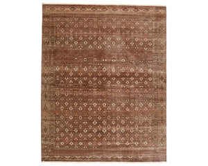 Someplace In Time SPT16 Deep Brown/Cream Rug