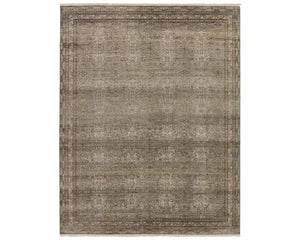 Someplace In Time SPT18 Brown/Green Rug