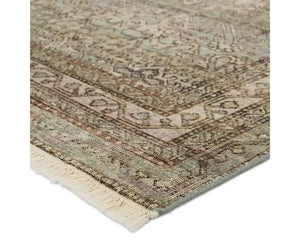 Someplace In Time SPT18 Brown/Green Rug