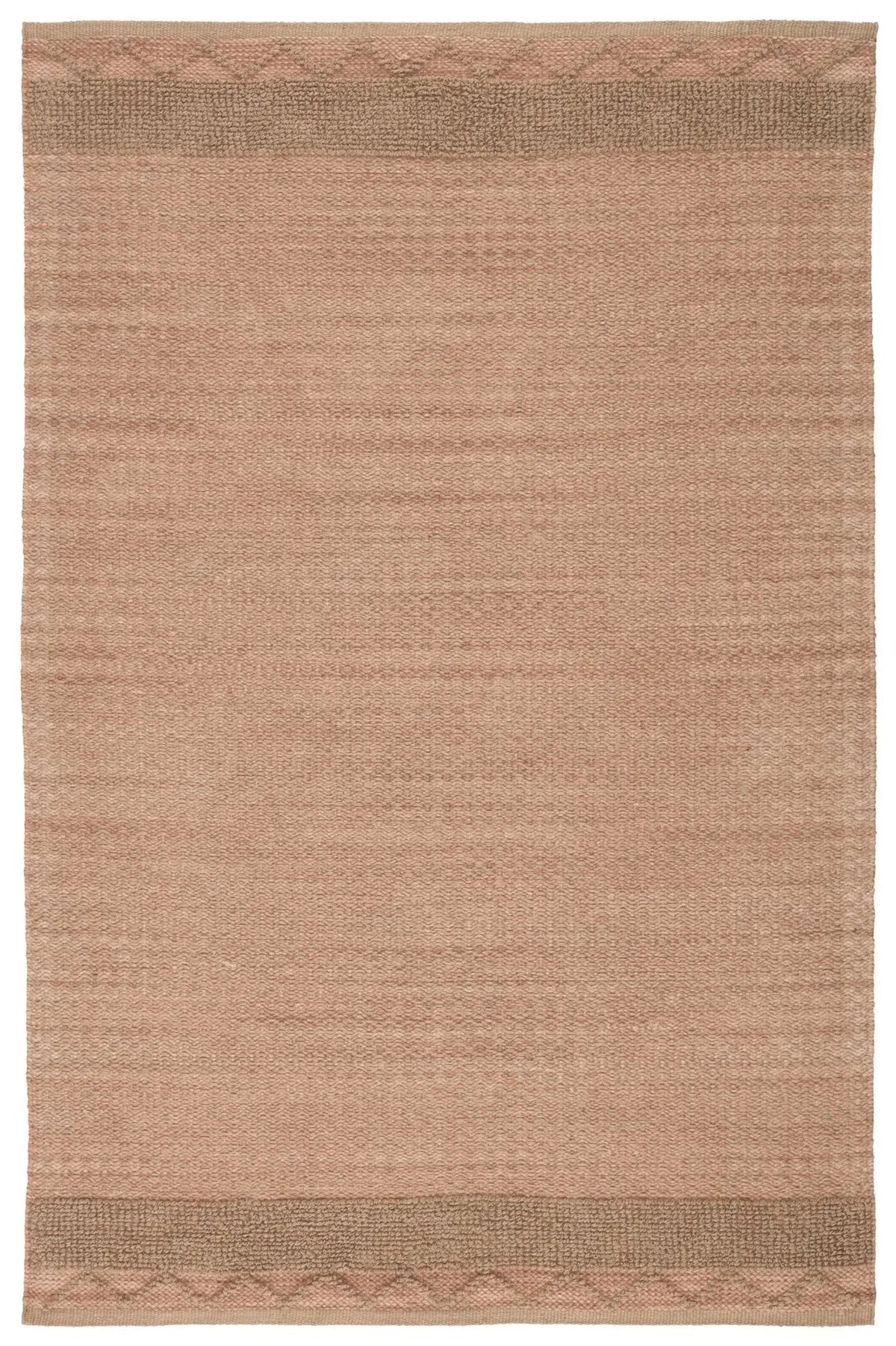 Somerset Som01 Curran Pink/Tan Rug
