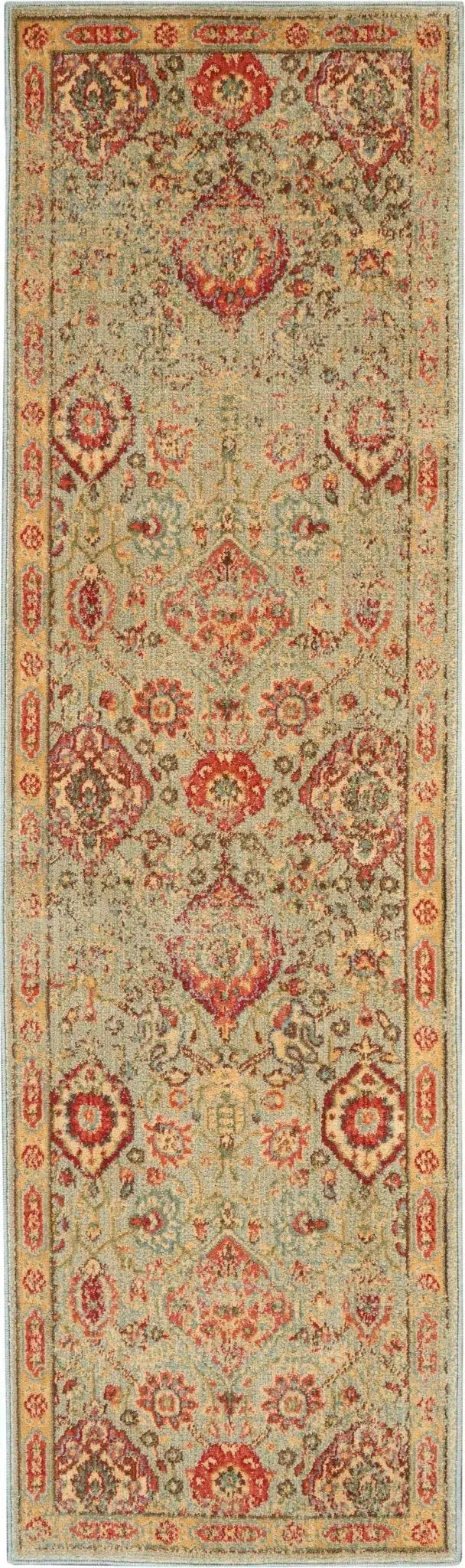 Somerset ST90 Light Green Rug