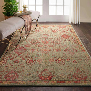 Somerset ST90 Light Green Rug