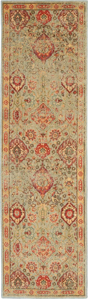 Somerset ST90 Light Green Rug