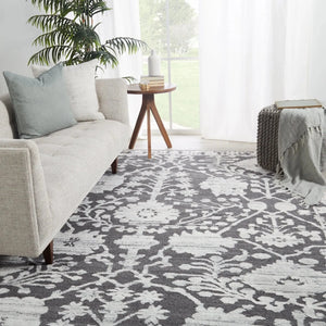 Sonnette Snn01 Riona Gray/White Rug