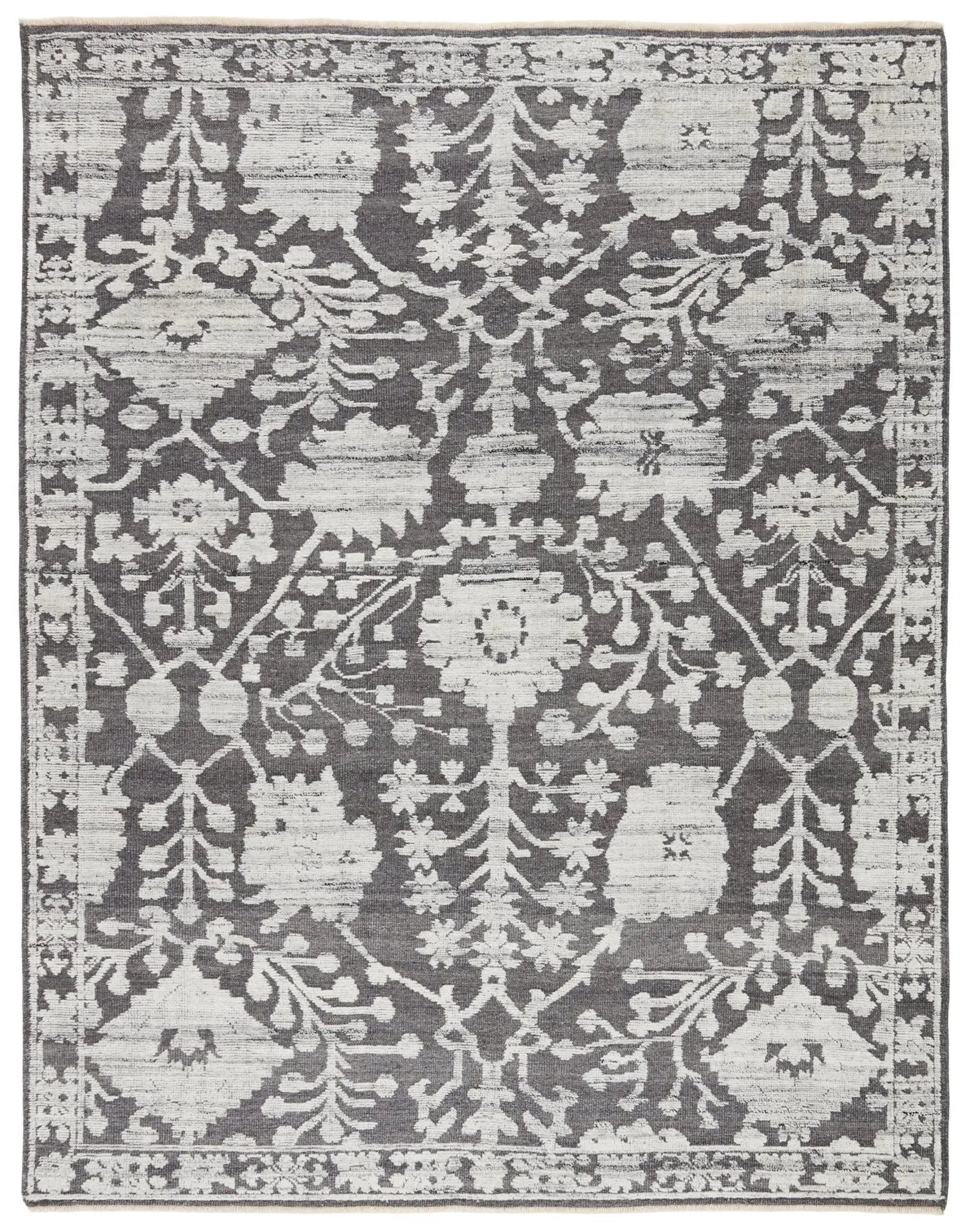 Sonnette Snn01 Riona Gray/White Rug