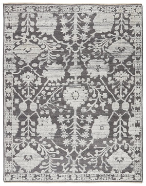 Sonnette Snn01 Riona Gray/White Rug