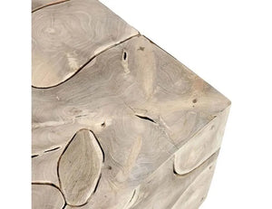 Sorrento 40" Square Coffee Table Bleached