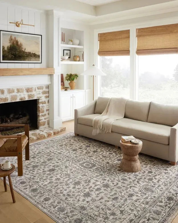 Sorrento SOR-01 Mist/Charcoal Rug