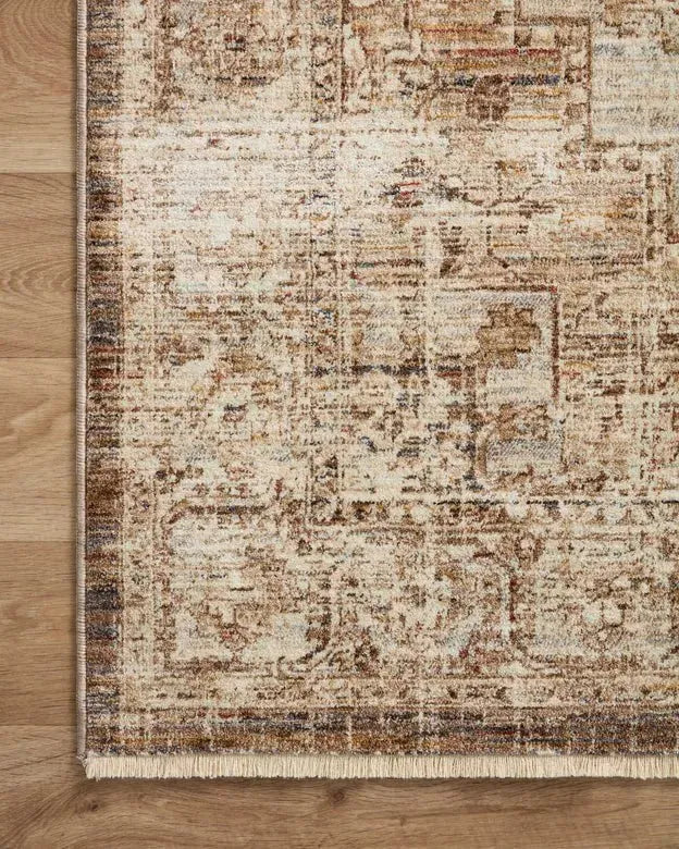 Sorrento SOR-03 Mocha/Multi Rug