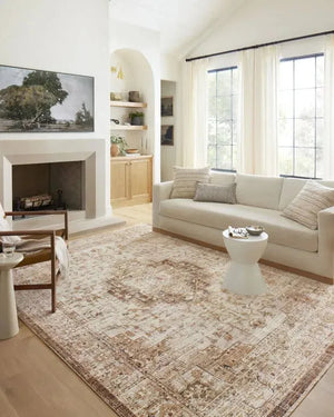 Sorrento SOR-03 Mocha/Multi Rug