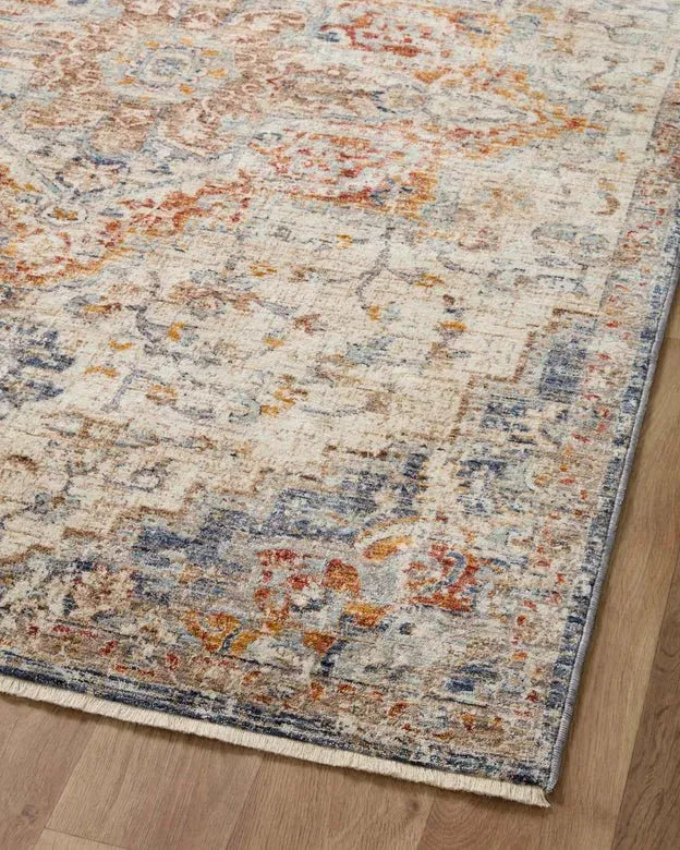 Sorrento SOR-05 Ivory/Fiesta Rug