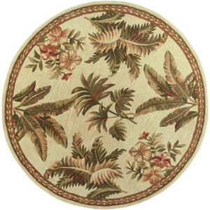 Sparta 3133 Tropical Oasis Ivory Rug