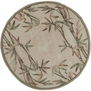 Sparta 3146 Bamboo Border Ivory Rug