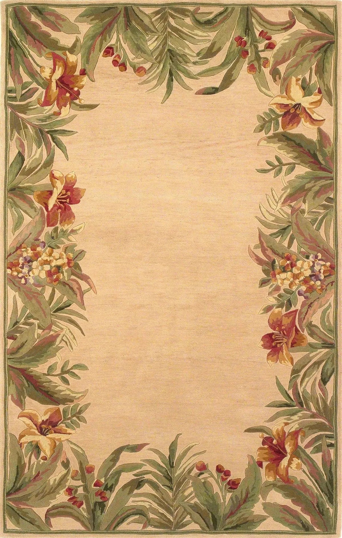 Sparta 3151 Rainforest Ivory Rug