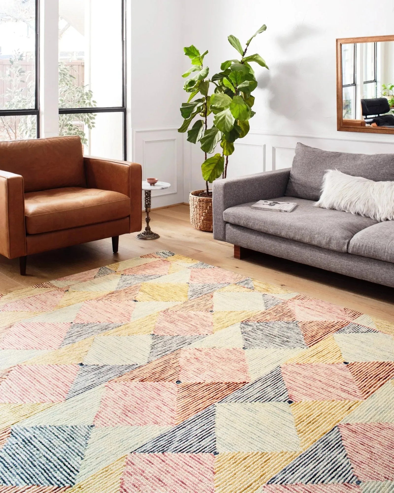 Spectrum Spe-01 Ivory/Multi Rug