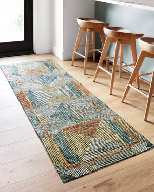 Spectrum Spe-01 Lagoon/Spice Rug