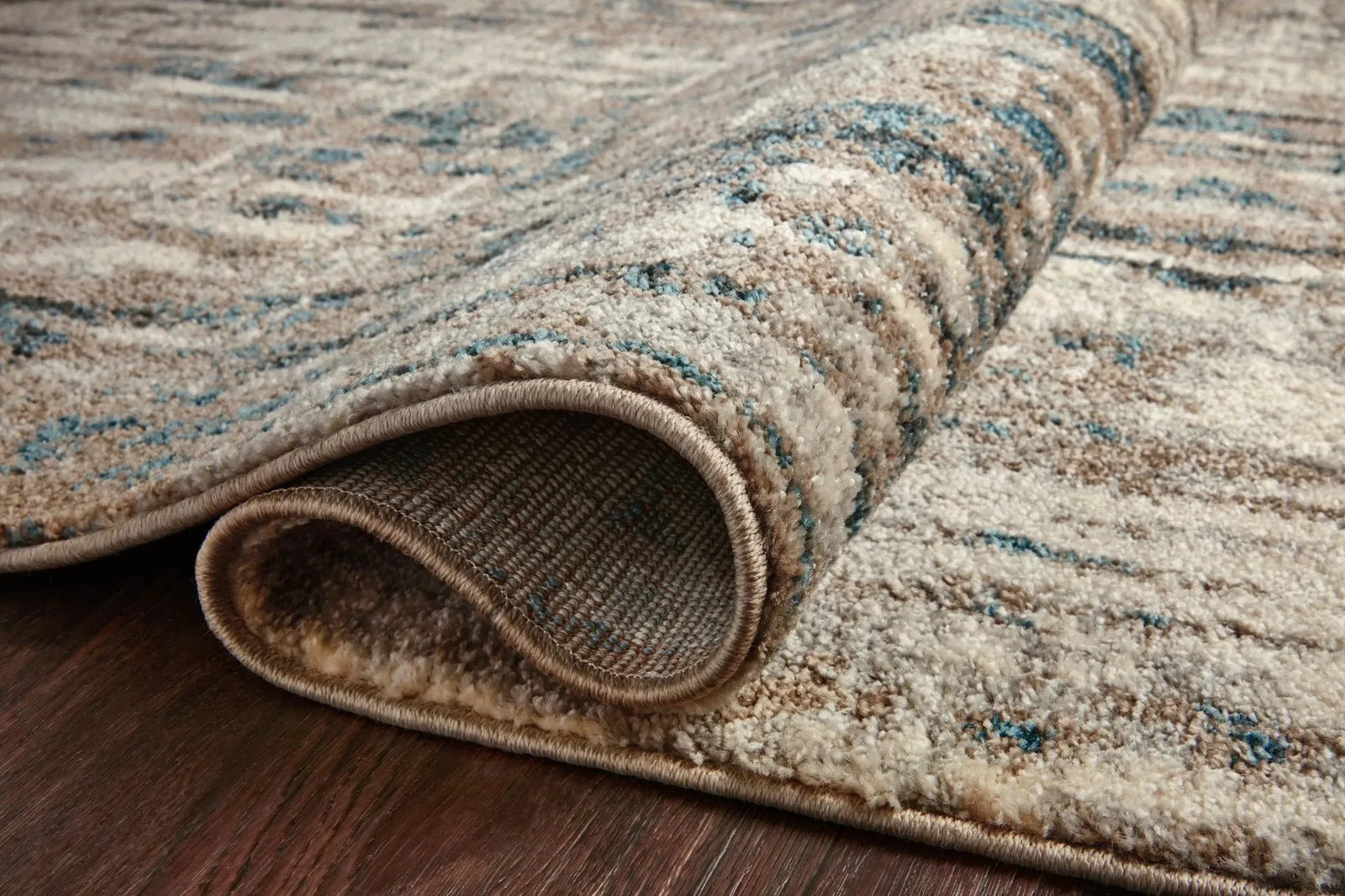 Spirit Spi-02 Stone/Blue Rug