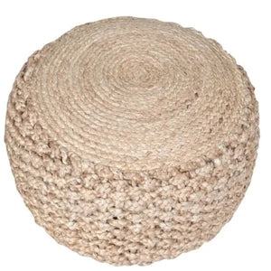 Spruce 99712NAT Natural Pouf