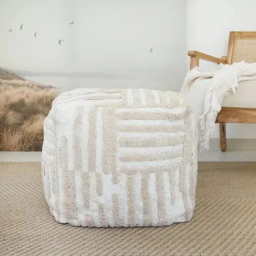 Stacy Garcia 34126CRM Cream Pouf
