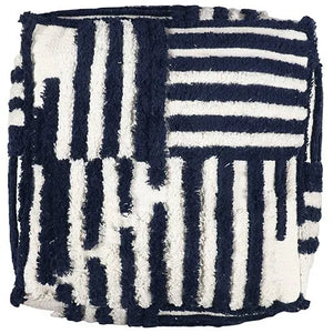 Stacy Garcia 34127NAV Navy Pouf