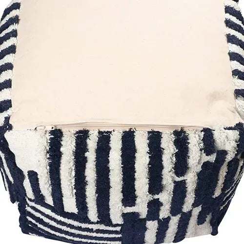 Stacy Garcia 34127NAV Navy Pouf