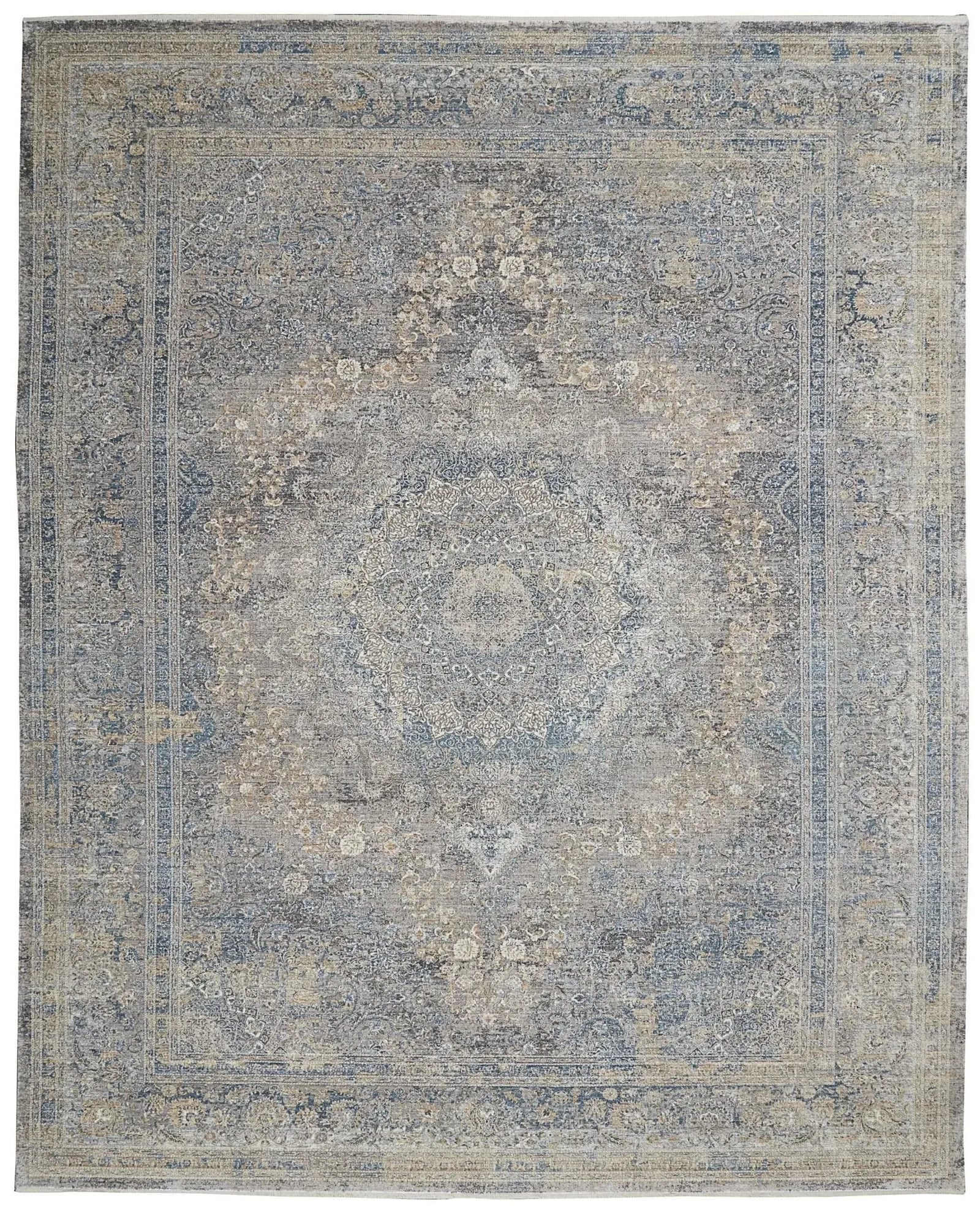 Starry Nights STN06 Cream Blue Rug