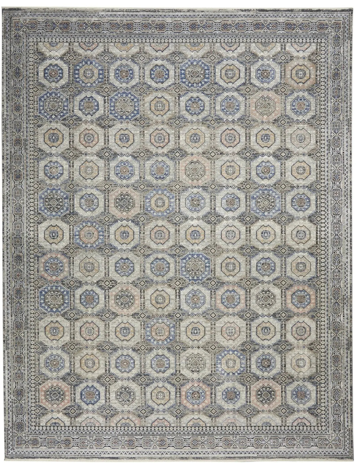 Starry Nights STN09 Grey/Navy Rug