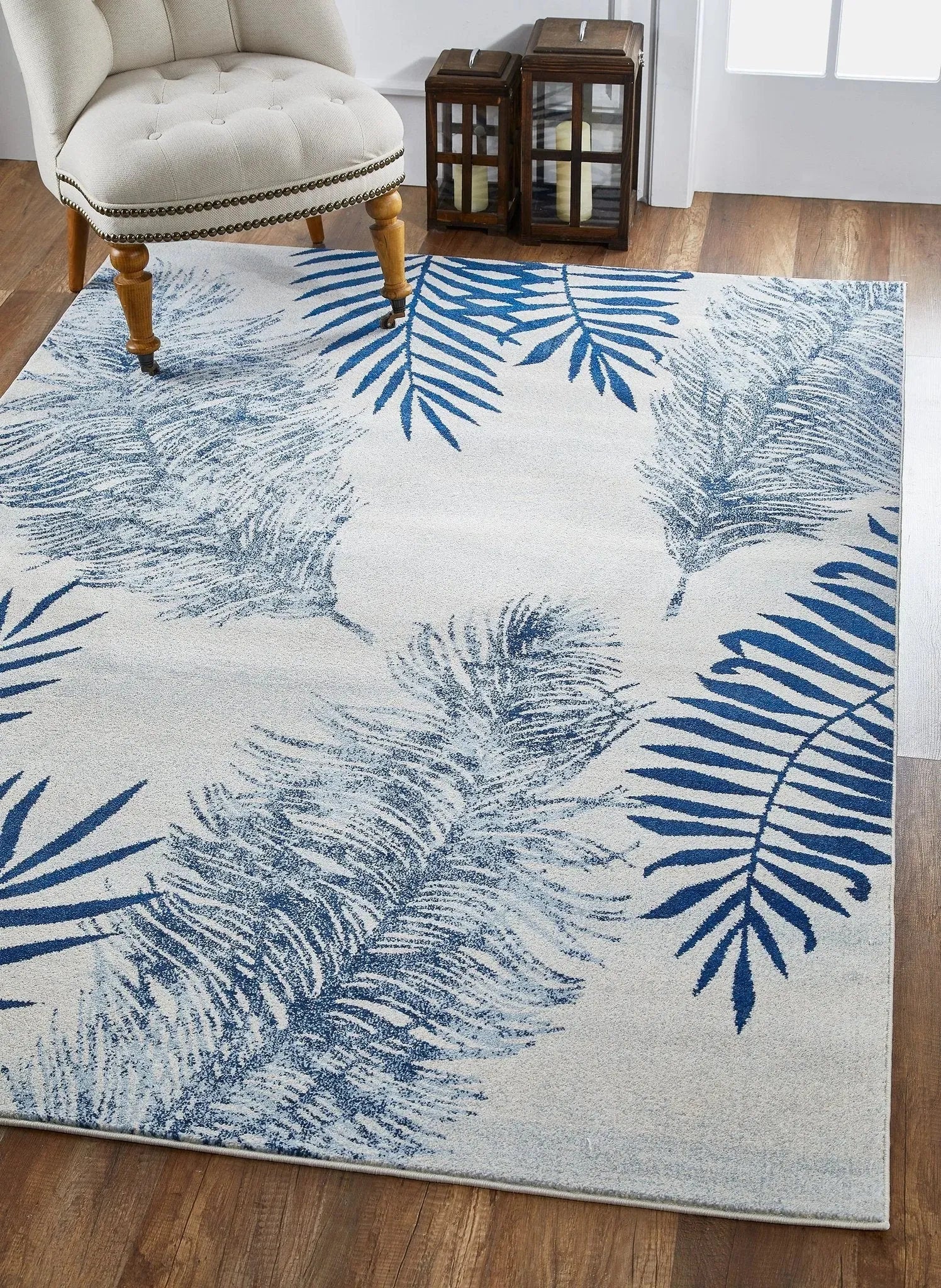 Stella 6266 Fauna Ivory/Navy Rugs