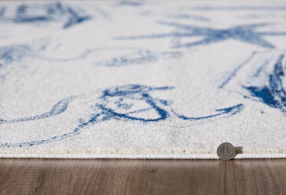 Stella 6269 Coast Ivory/Navy Rugs