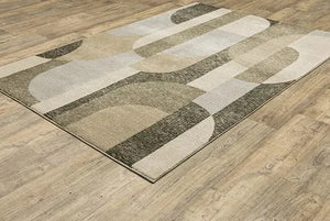 Strada Str02 Brown/Beige Rug