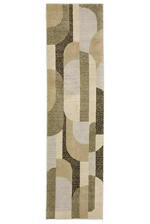Strada STR02 Brown/Beige Rug
