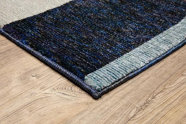 Strada Str03 Blue/Grey Rug