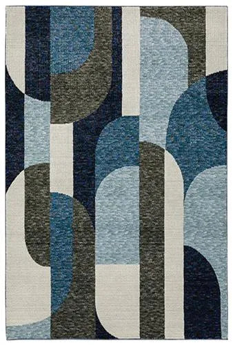 Strada Str03 Blue/Grey Rug