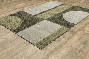 Strada Str05 Green/Beige Rug