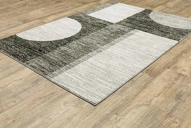 Strada Str06 Charcoal/Grey Rug