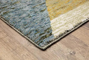 Strada Str09 Gold/Blue Rug