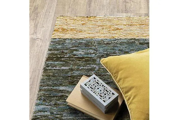 Strada Str09 Gold/Blue Rug