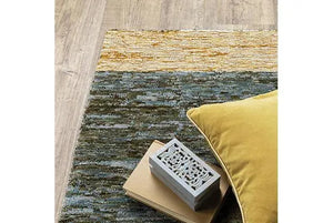 Strada Str09 Gold/Blue Rug