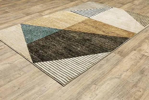 Strada Str10 Gold/Multi Rug