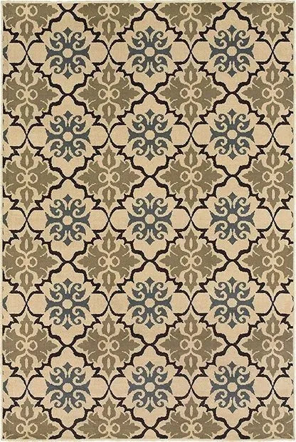 Stratton 6015A Blue/Green Rug