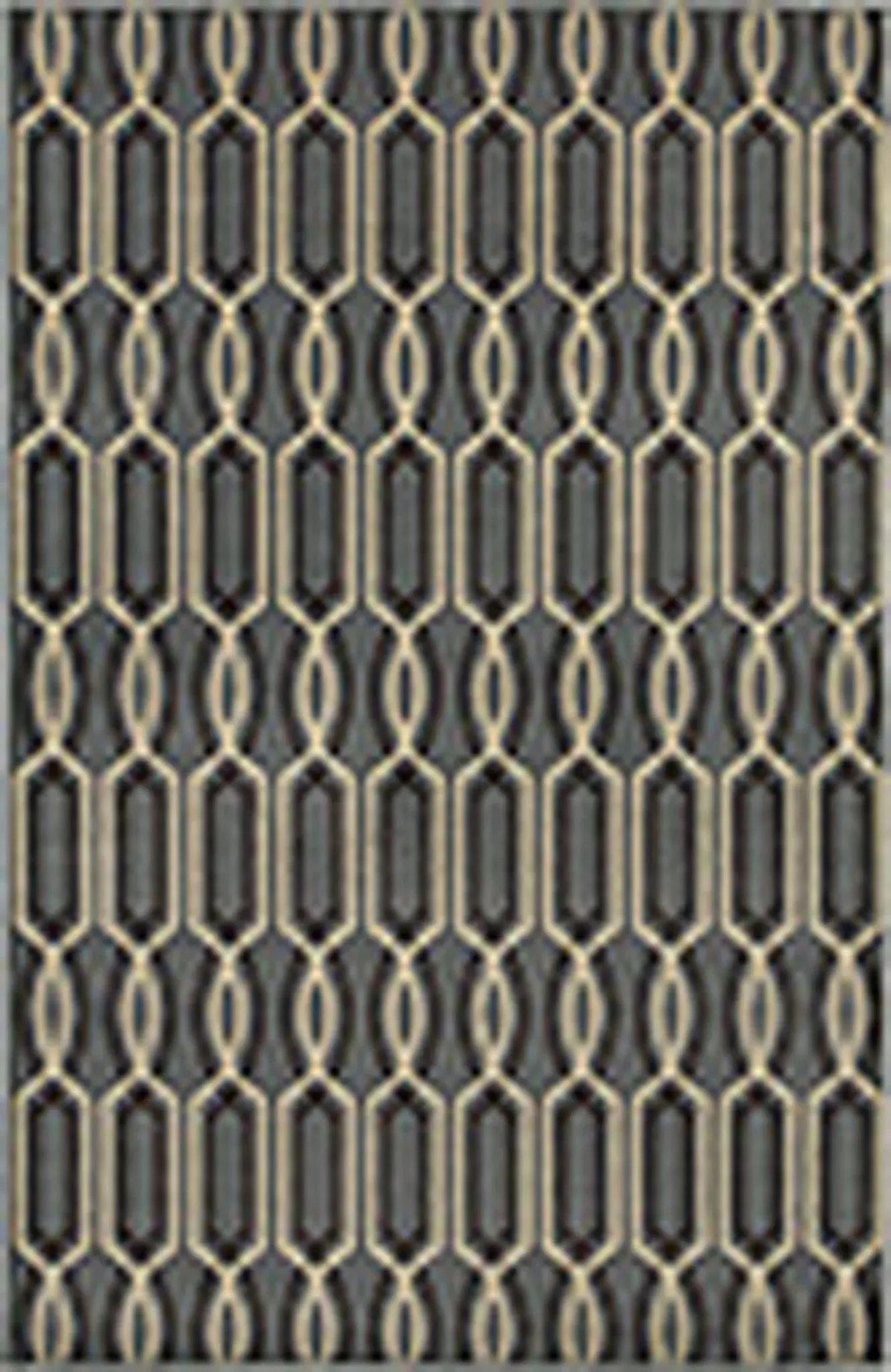 Stratton 6019A Blue / Ivory Rug