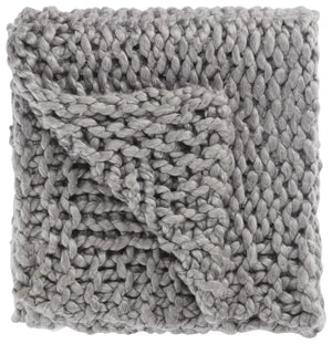 Sublime By Nikki Chu SBK08 Aya Gray Throw Blanket