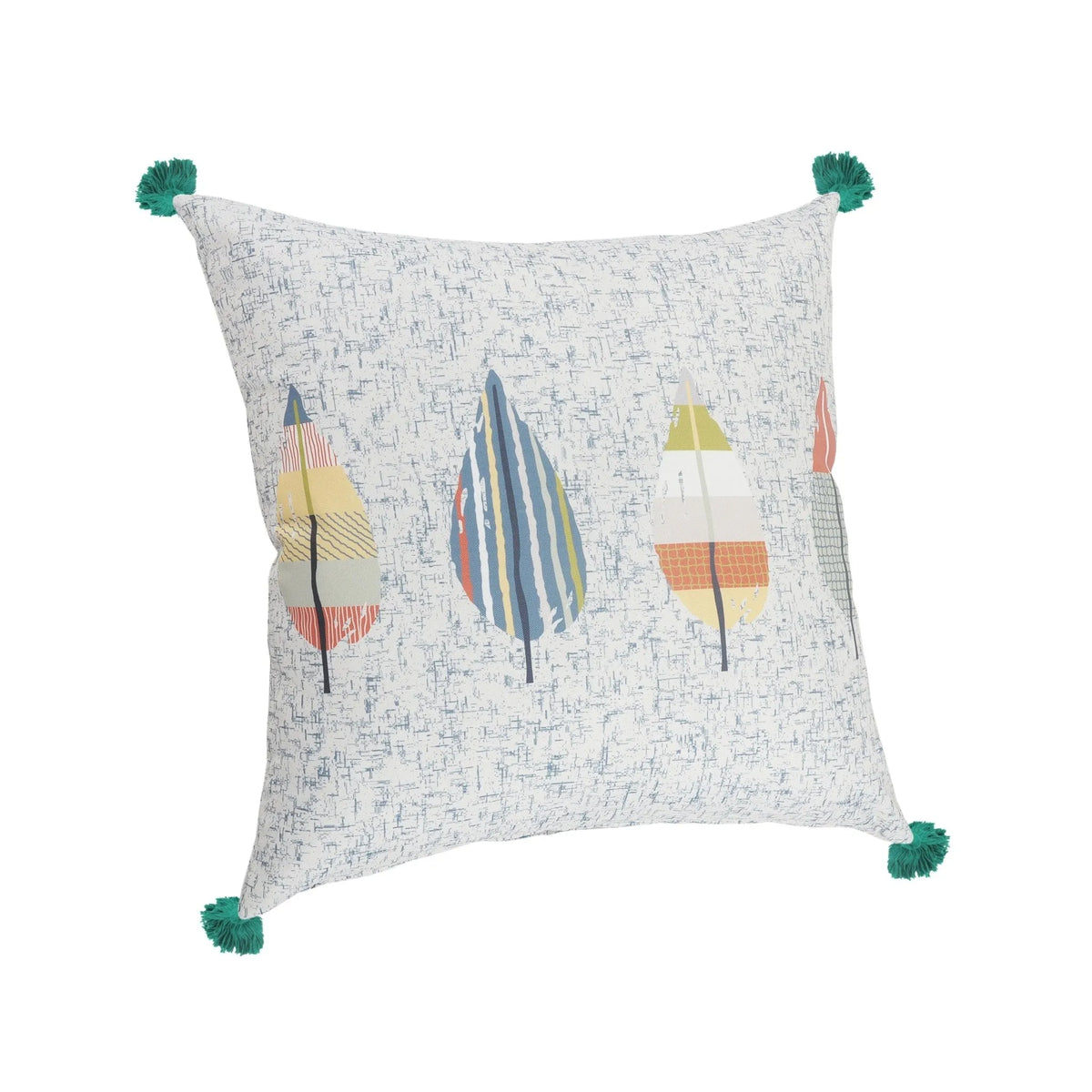 Summer Cabin Leaves Lr07576 Multi Pillow